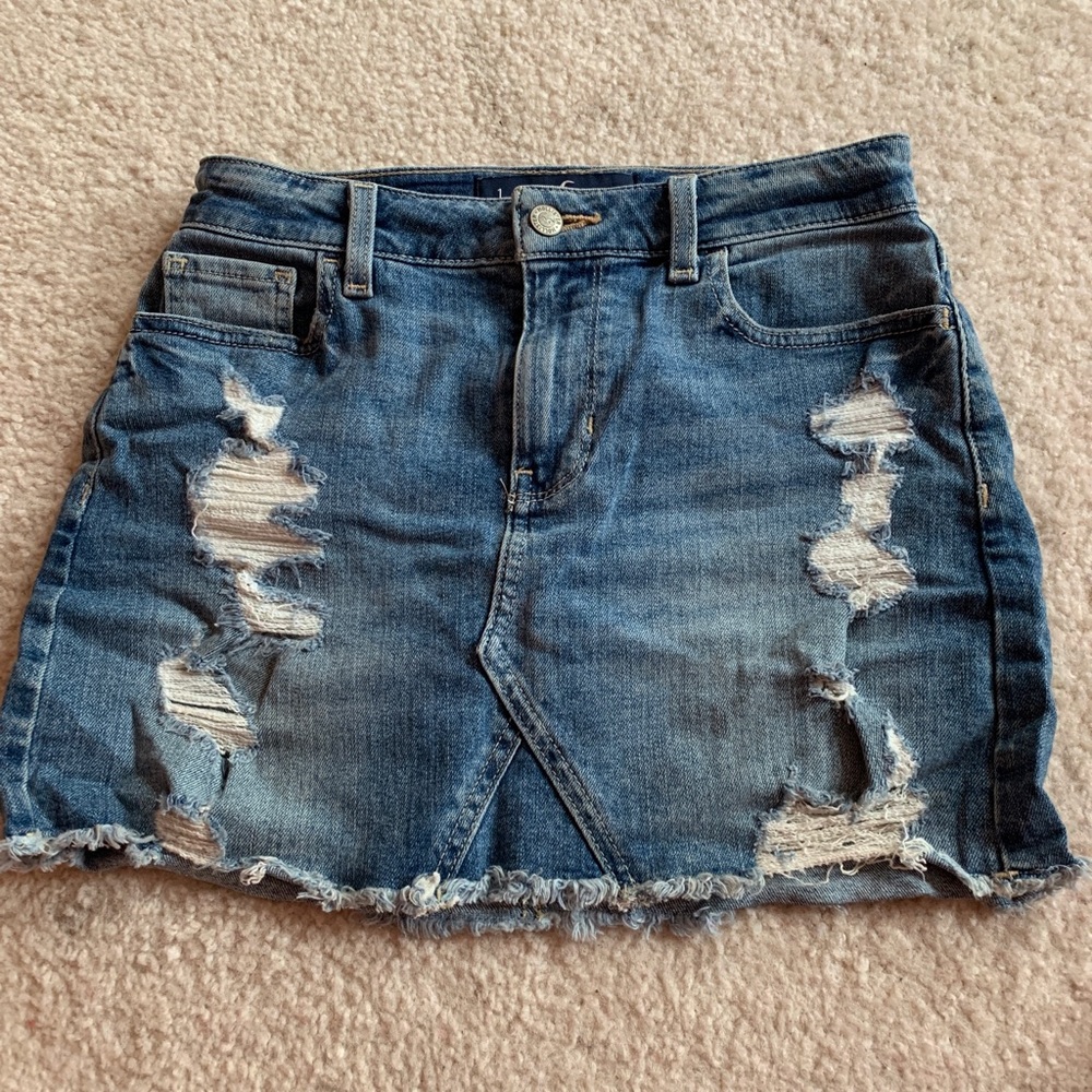 Hollister Jean skirt